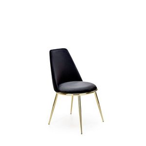 HALMAR Designová židle GLAMOUR K460 černá obraz