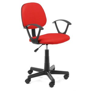 Ak furniture Dětská otočná židle FLOR červená obraz