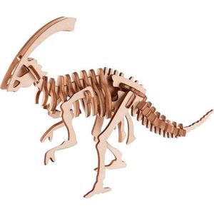 Woodcraft construction kit Dřevěné 3D puzzle Parasaurolophus obraz