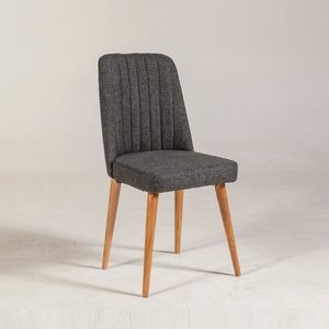 Hanah Home Jídelní židle VINA tmavě šedá/atlantic obraz