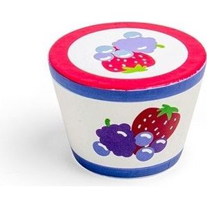 Bigjigs Toys Jogurt UGO do dětské kuchyňky modro-červený obraz