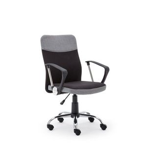 HALMAR Kancelářská židle Oxy černá/šedá obraz