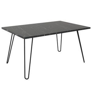 Kalune Design Konferenční stolek Deren mramor černý obraz