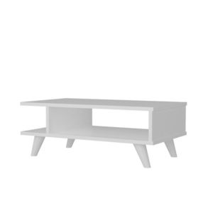Kalune Design Konferenční stolek Titus bílý obraz