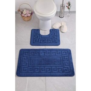 L'essentiel Koupelnová sada koberečků ETHY II modrá obraz