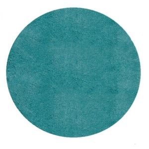 L'essentiel Koupelnový kobereček CATRICE kruh 100 cm tyrkysový obraz