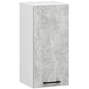 Ak furniture Kuchyňská závěsná skříňka Olivie W 30 cm bílá/beton obraz