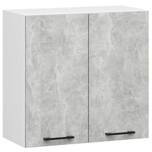 Ak furniture Kuchyňská závěsná skříňka Olivie W II 60 cm bílá/beton obraz