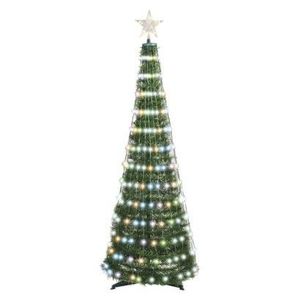 EMOS LED vánoční stromek Denza s časovačem 1, 5 m RGB obraz