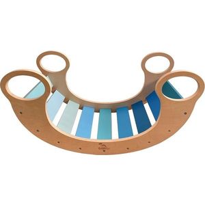 2Kids Toys Montessori houpačka Ruiniko modrá obraz