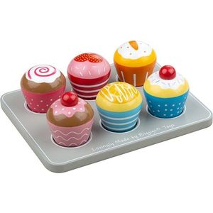 Bigjigs Toys Muffiny do dětské kuchyňky MUFFOS vícebarevné obraz