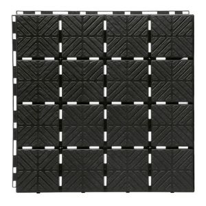 Prosperplast Multifunkční dlaždice ESARE 1, 5m2 černé obraz