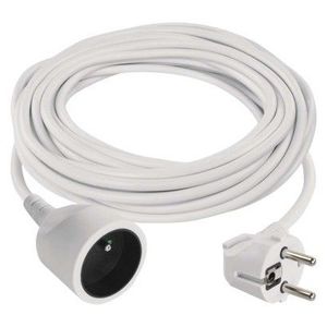 EMOS Prodlužovací kabel s 1 zásuvkou 1, 5 mm² MULO 10 m bílý obraz