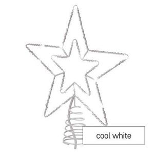 EMOS Standard LED spojovací vánoční hvězda KIFO 28, 5 cm studená bílá obraz