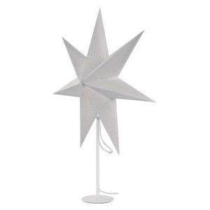 EMOS Svícen na žárovku STARLIGHT s papírovou hvězdou bílý obraz