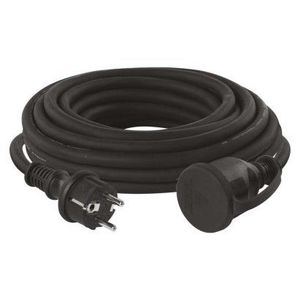 EMOS Venkovní prodlužovací kabel s 1 zásuvkou ZANE 10 m černý obraz