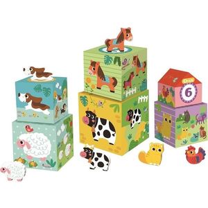 2Kids Toys Věž se zvířátky Joza vícebarevná obraz