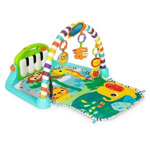 ECOTOYS Vzdělávací hrací deka s klavírem Ligas vícebarevná obraz