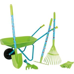 2Kids Toys Zahradní souprava s kolečkem LUUDO zelená obraz