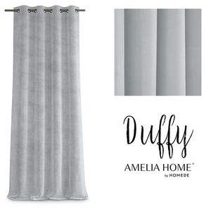 Závěs AmeliaHome Duffy stříbrný, velikost 140x250 obraz
