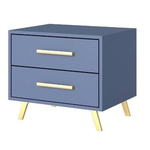 ArtStol Noční stolek BALI Barva: Modrá obraz