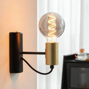 Lucande Skleněná LED žárovka E27 3, 8 W, G95, 1800K, kouřová obraz