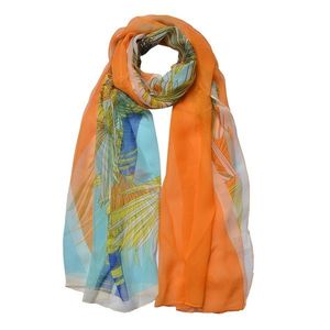 Barevný dámský šátek s motivem- 50*160 cm JZSC0715O obraz