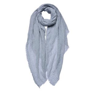 Světle šedý dámský šátek - 90*180 cm JZSC0751G obraz
