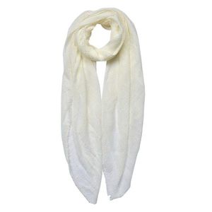 Bílý dámský šátek - 90*180 cm JZSC0751W obraz