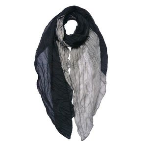 Šedo-černý dámský šátek - 90*180 cm JZSC0756 obraz
