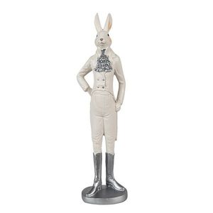 Dekorace králíček v obleku - 11*8*40 cm 6PR4040 obraz