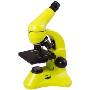 LEVENHUK Mikroskop Rainbow 50L PLUS, zelený obraz