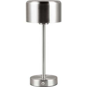 LED stmívatelná stolní lampa ve stříbrné barvě (výška 30 cm) Jeff – Trio obraz