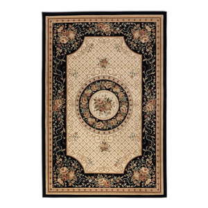 Černo-béžový koberec 160x235 cm Herat – Nouristan obraz