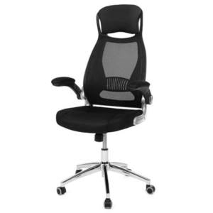 Kancelářská židle LARGE černá/stříbrná obraz