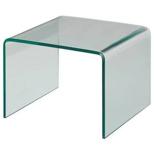 Přístavný stolek TERREL II sklo obraz