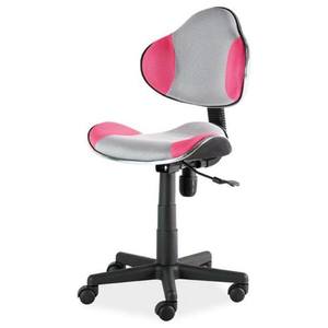 Dětská židle SIGQ-G2 šedá/růžová obraz