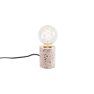 Designová stolní lampa růžová žula - Baranda obraz