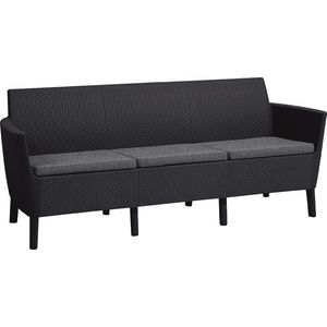 KETER Pohovka SALOMON 3 seater sofa | grafit obraz