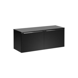 ArtCom Koupelnová skříňka s deskou SANTA FE Black D120/1 | 120 cm obraz