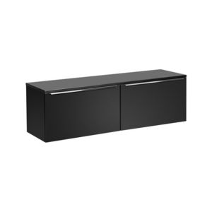 ArtCom Koupelnová skříňka s deskou SANTA FE Black D160/1 | 160 cm obraz