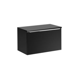 ArtCom Koupelnová skříňka s deskou SANTA FE Black D80/1 | 80 cm obraz