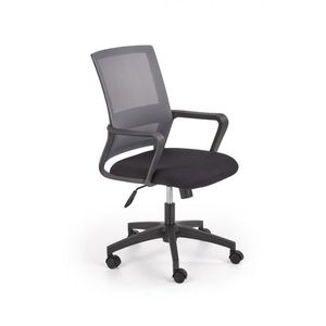 HALMAR Kancelářká židle Manu černá/šedá obraz