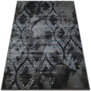 Dywany Lusczow Kusový koberec VOGUE 093 černý / hnědý, velikost 160x220 obraz