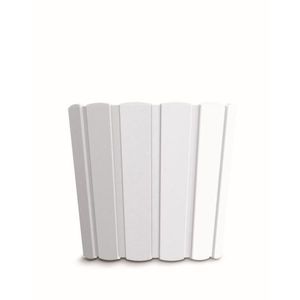 Prosperplast Květináč Boarde basic bílý, varianta 14, 4 cm obraz