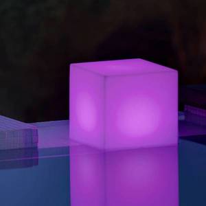 Newgarden Newgarden solární světlo Cuby cube, výška 32 cm obraz