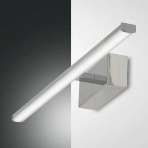 Fabas Luce Nástěnné svítidlo LED Nala, chrom, šířka 50 cm obraz