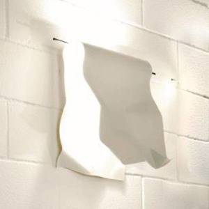 Knikerboker Knikerboker Stendimi - bílé nástěnné LED svítidlo 40 cm obraz