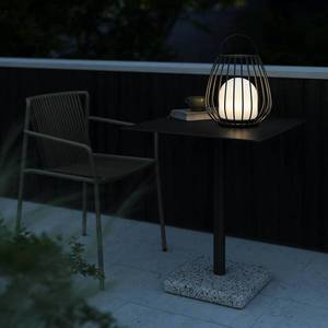 Nordlux Stolní lampa LED Jim To-Go, venkovní, černá obraz