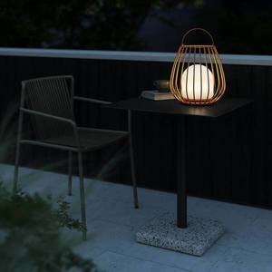 Nordlux Stolní lampa LED Jim To-Go, venkovní, oranžová obraz